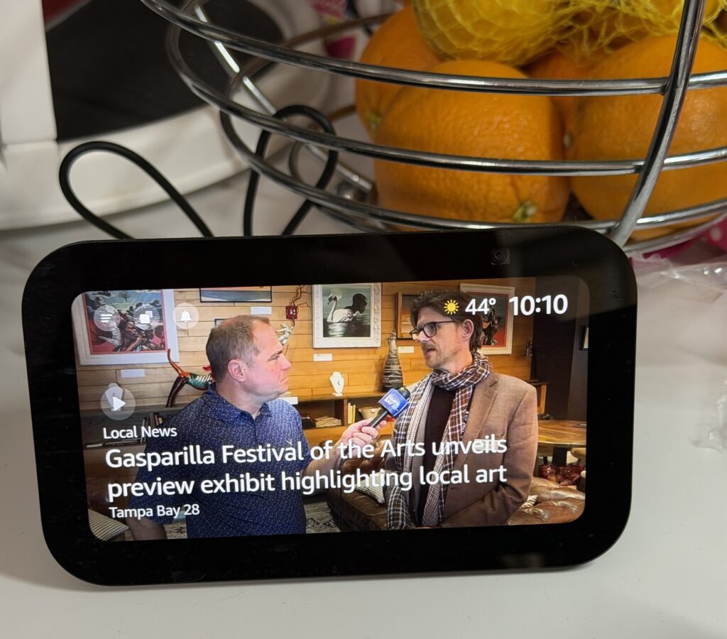 Gasperilla Festival of the arts on an Alexa