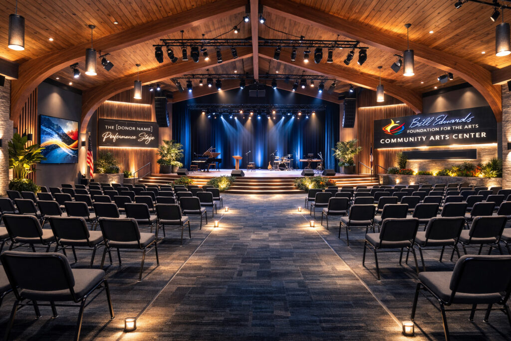 Proposed Bill Edwards Foundation for the Arts Community Center Theater in St. Petersburg Florida.